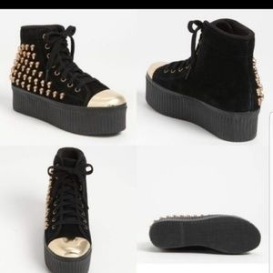 Rare Jeffery Campbell Skull Creepers